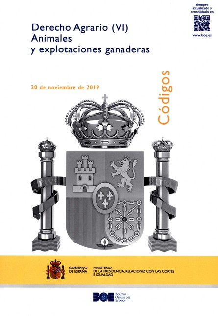 Derecho agrario (VI). Animales...