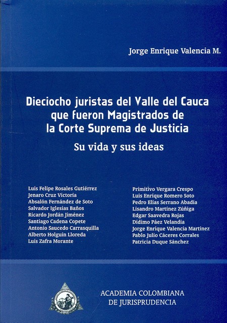 Dieciocho juristas del Valle d...