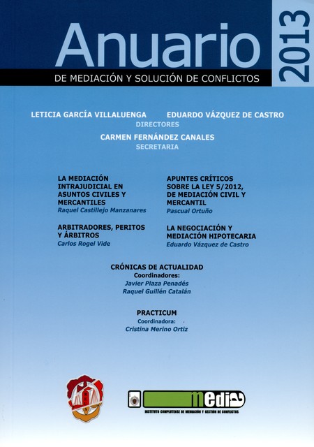 Revista Anuario 2013 de mediac...