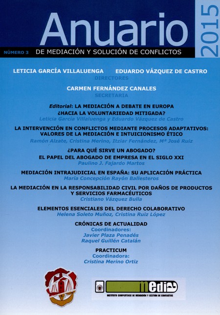 Rev. Anuario 2015 de mediación...