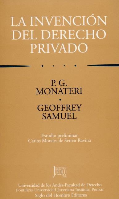 Invención del Derecho Privado,...