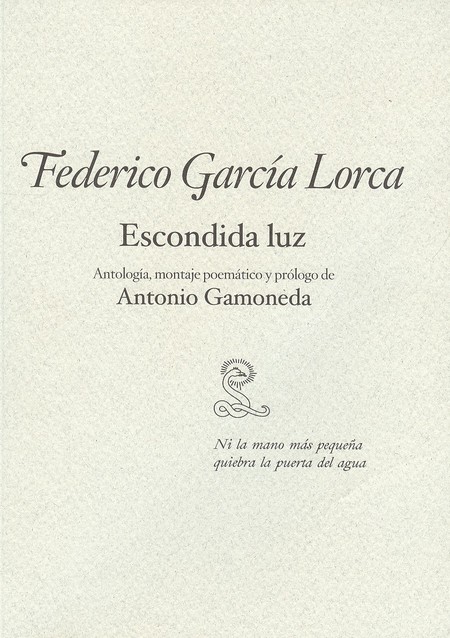 Federico García Lorca. Escondi...