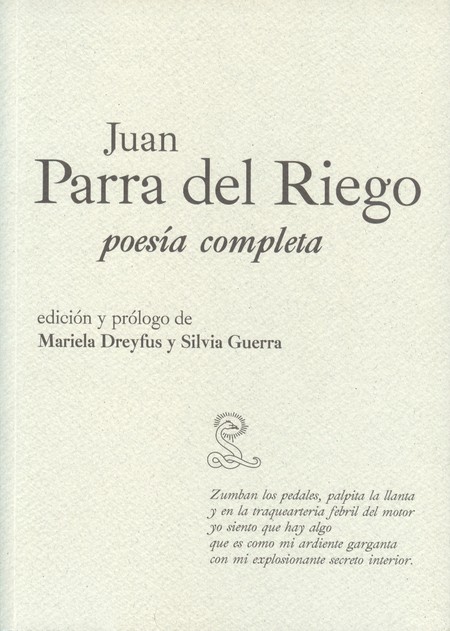 Juan Parra del Riego. Poesía c...