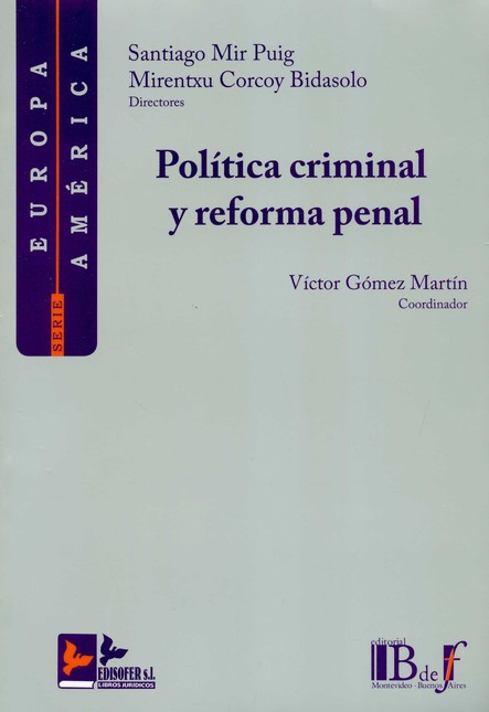 Política criminal y reforma pe...