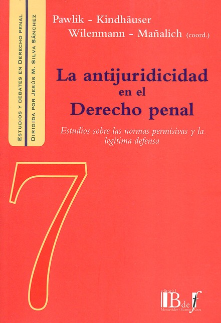La antijuricidad en el derecho...