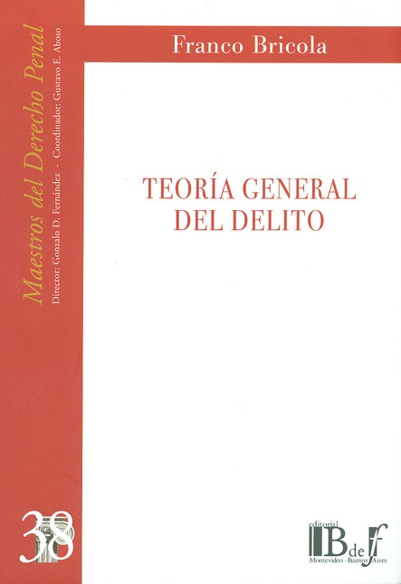 Teoría general del delito