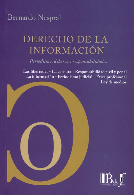 Derecho de la información. Per...