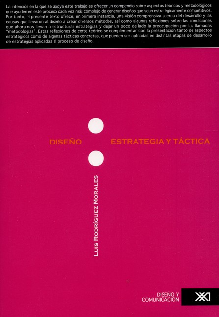 Diseño estrategia y tactica