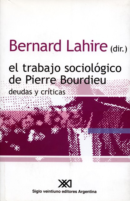 El trabajo sociológico de Pier...