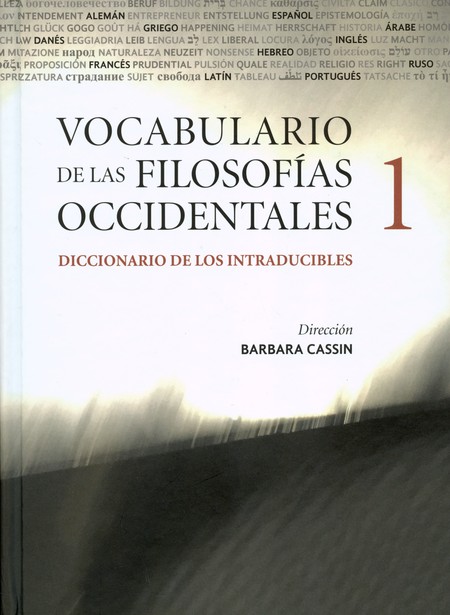 Vocabulario de las filosofías ...