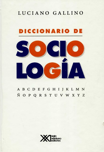 Diccionario de sociología