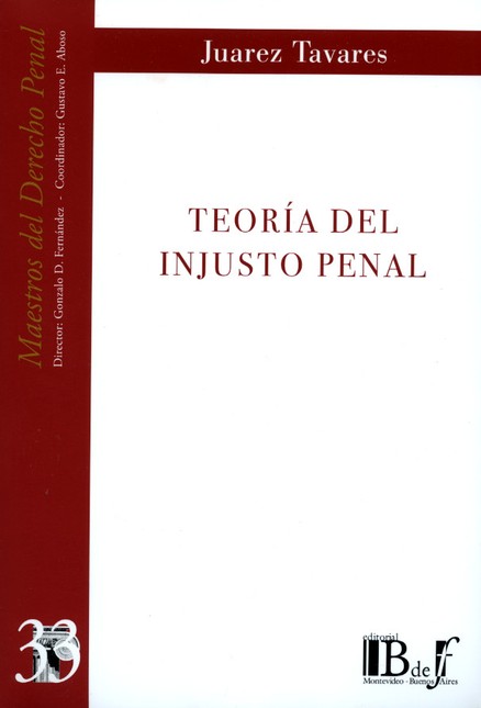 Teoría del injusto penal