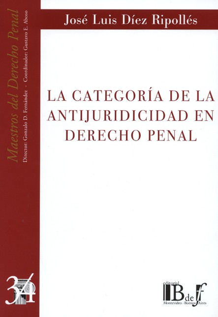 La categoría de la antijuridic...