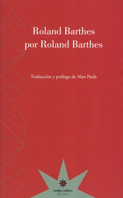 Roland Barthes por Roland Bart...