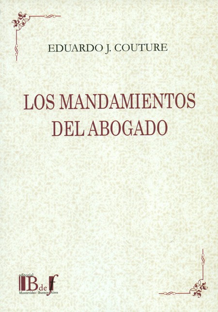 Los mandamientos del abogado