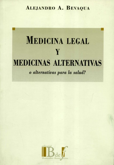Medicina legal y medicinas alt...