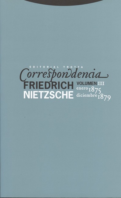 Correspondencia Friedrich Niet...