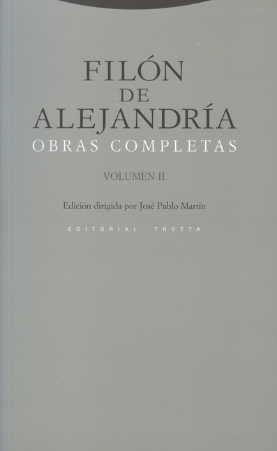 Filón de Alejandría. Obras com...