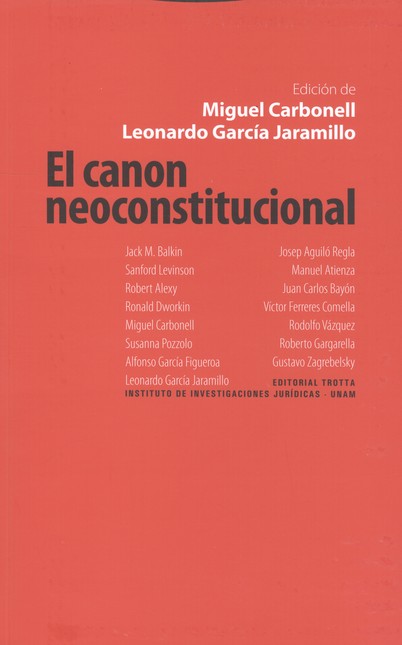 El canon neoconstitucional
