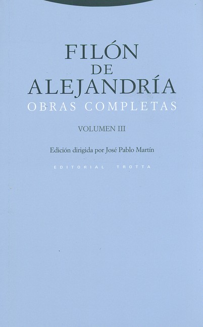 Filón de Alejandría. Obras com...
