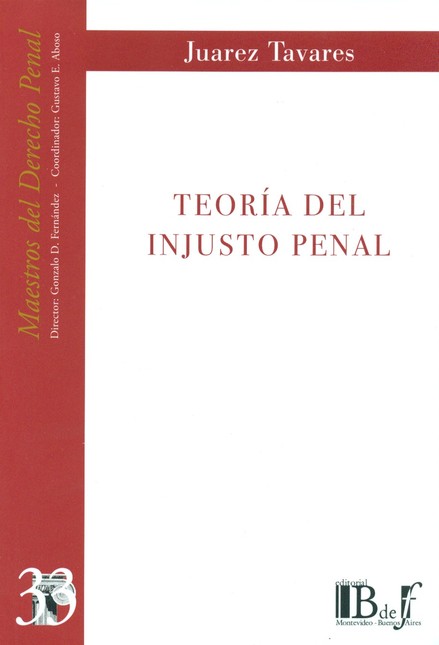 Teoría del injusto penal