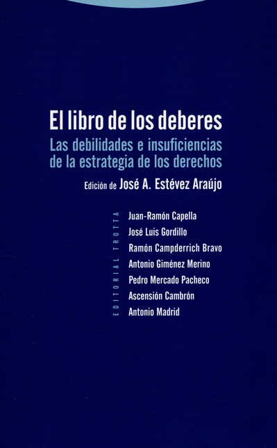 El libro de los deberes. Las d...