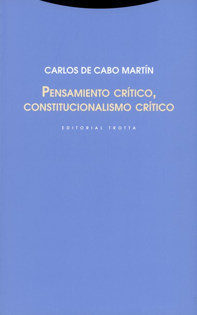 Pensamietno crítico, constituc...