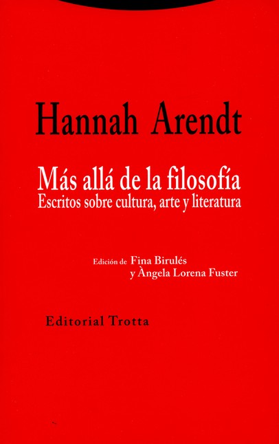 Más allá de la filosofía. Escr...