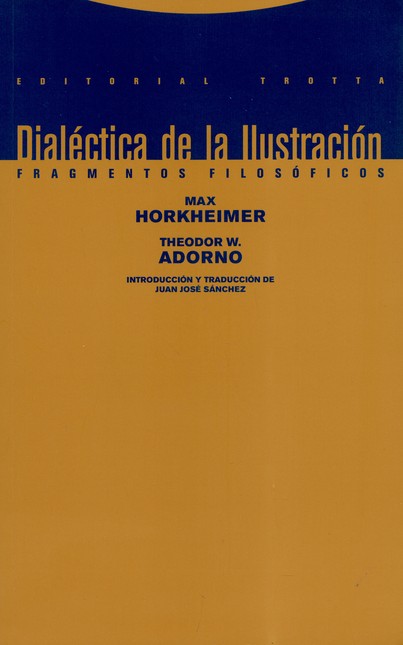 Dialéctica de la ilustración (...
