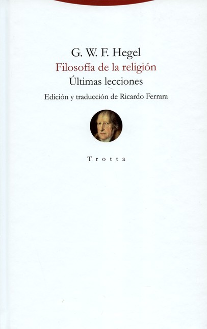Filosofía de la religión. Últi...