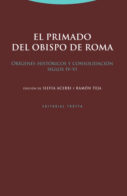 El primado del obispo de Roma....