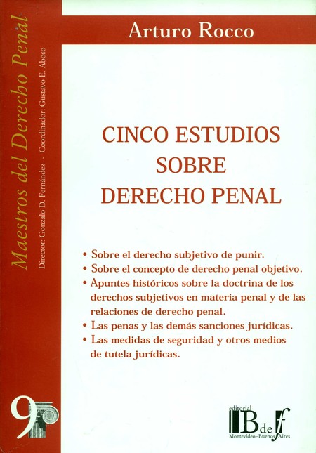 Cinco estudios sobre Derecho p...