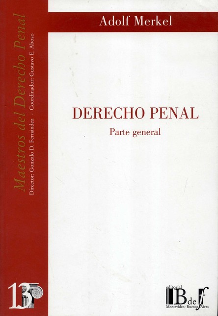 Derecho penal. Parte general