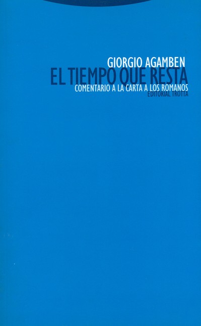 El tiempo que resta. Comentari...