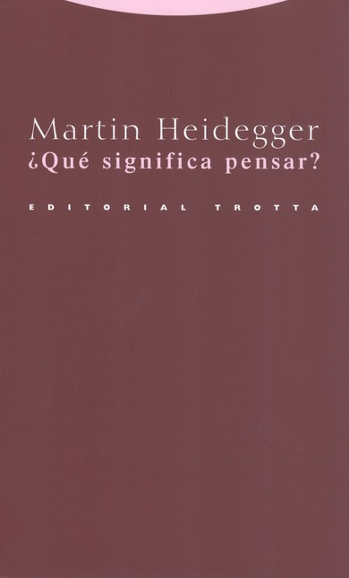 ¿Qué significa pensar?