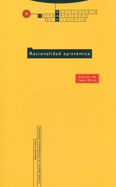 Racionalidad epistémica. EIAF ...