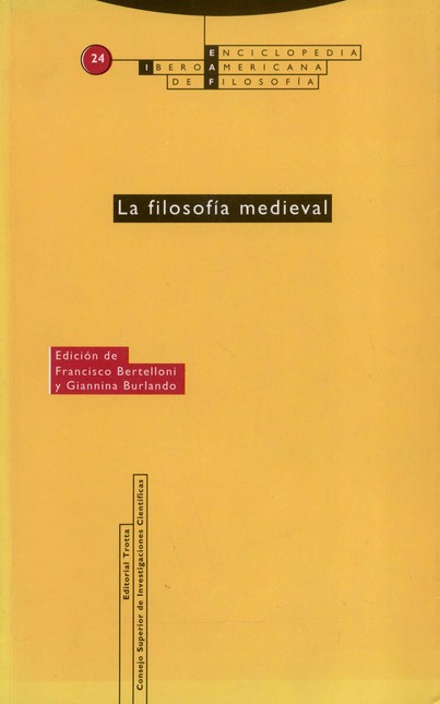 La filosofía medieval. EIAF Vo...