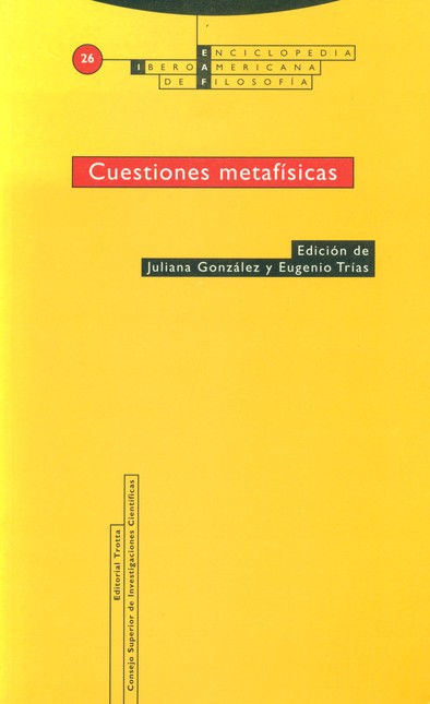 Cuestiones metafísicas. EIAF N...