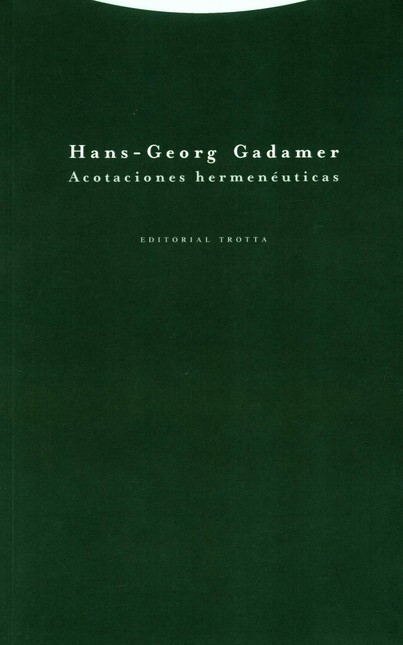 Acotaciones hermenéuticas