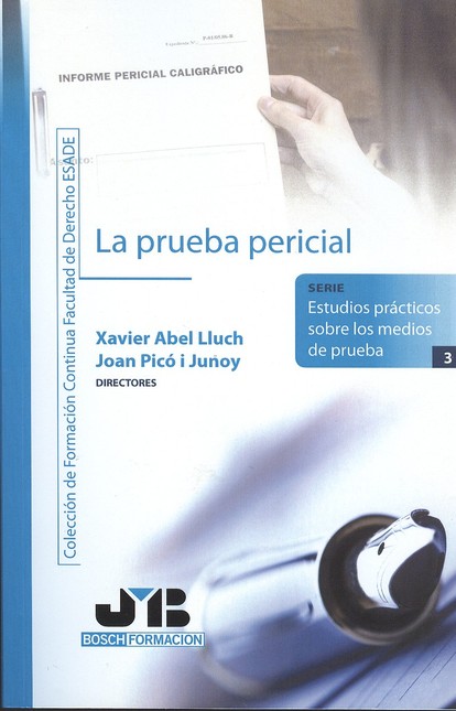 La prueba pericial