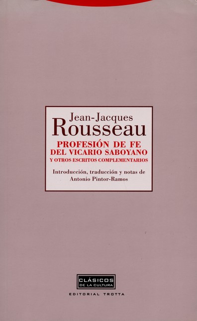 Profesión de fe del Vicario Sa...