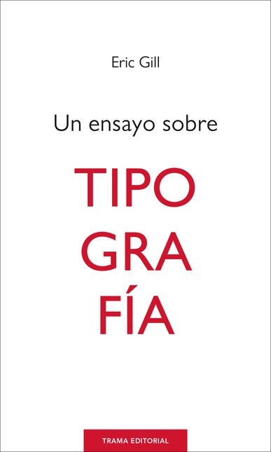 Un ensayo sobre TIPOGRAFíA