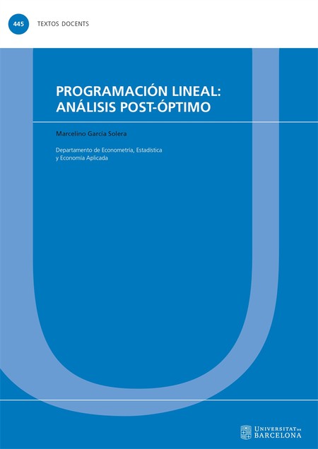 Programación lineal: análisis ...