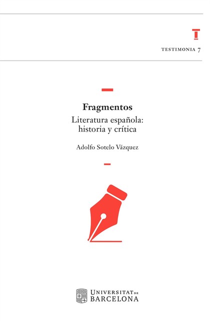 Fragmentos. Literatura español...