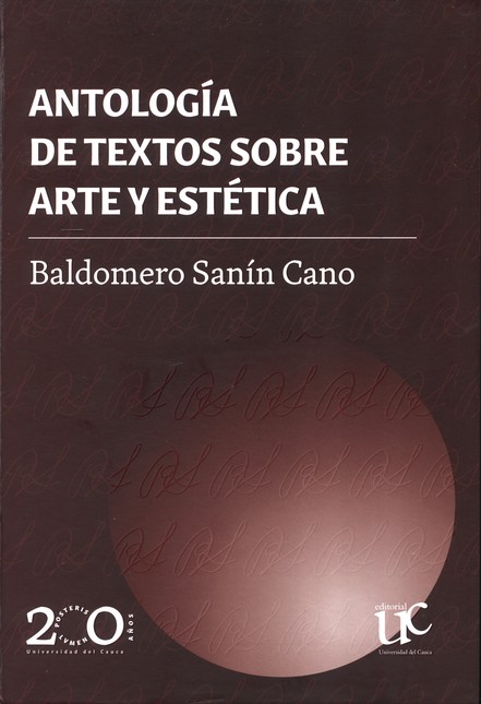Antología de textos sobre arte...