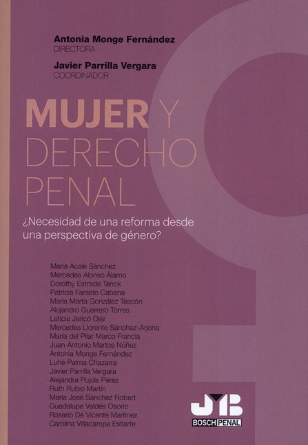 Mujer y derecho penal. ¿Necesi...