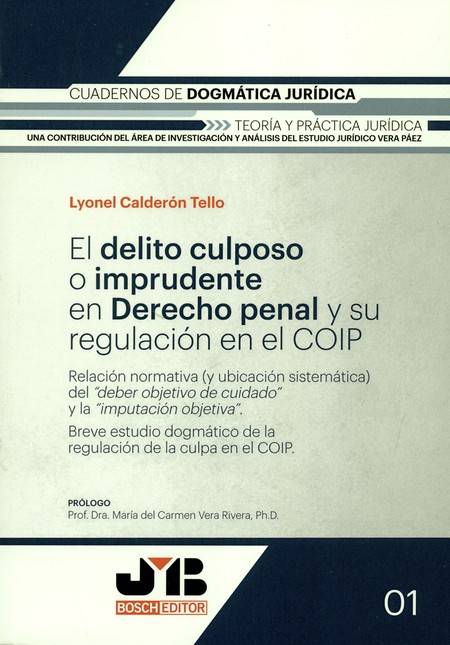 El delito culposo o imprudente...