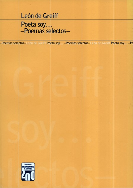 Poeta soy... -Poemas selectos-