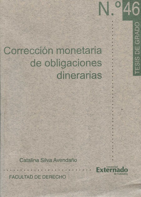 Corrección monetaria de obliga...