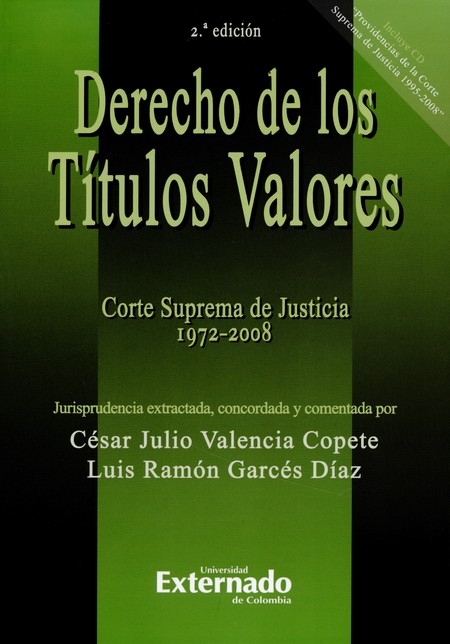 Derecho de los Títulos Valores...